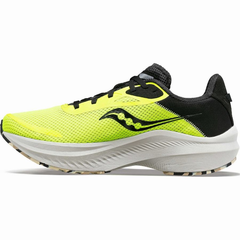 Yellow / Black Saucony Axon 3 Men's Running Shoes | Malaysia S35928-R63