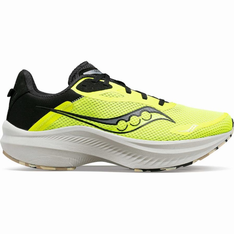 Yellow / Black Saucony Axon 3 Men\'s Running Shoes | Malaysia S35928-R63