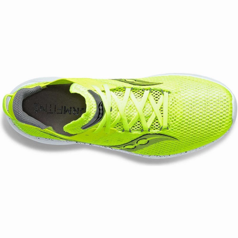 Yellow / Black Saucony Kinvara 14 Men's Running Shoes | Malaysia S40678-S87