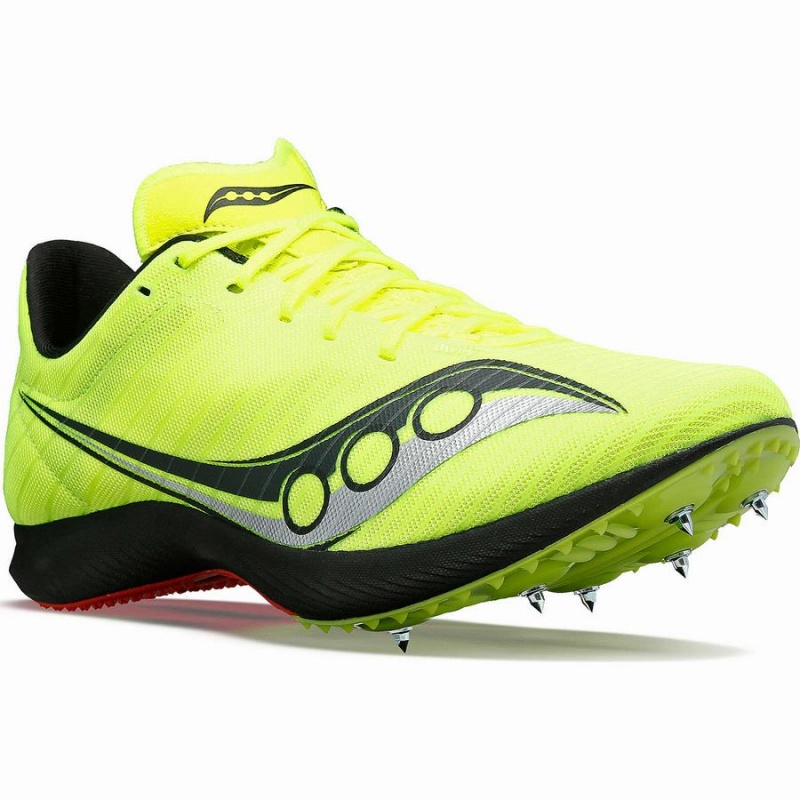 Yellow / Black Saucony Velocity MP Men's Track Spikes | Malaysia S13956-H47