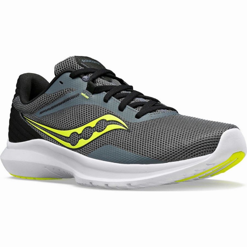 Yellow / Grey Saucony Convergence Men's Running Shoes | Malaysia S75042-A92